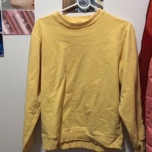 yellow brandy sweater
